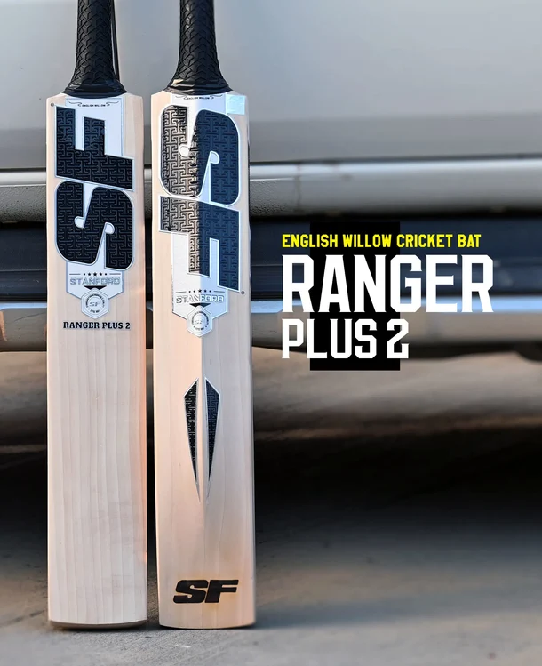 SF RANGER PLUS 2 ENGLISH WILLOW CRICKET BAT